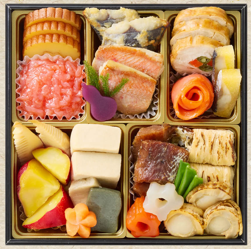 匠本舗おせち 清新 弐の重（道楽監修、出汁を効かせた京料理中心）